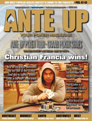 Ante Up Magazine - August 2015 Issue