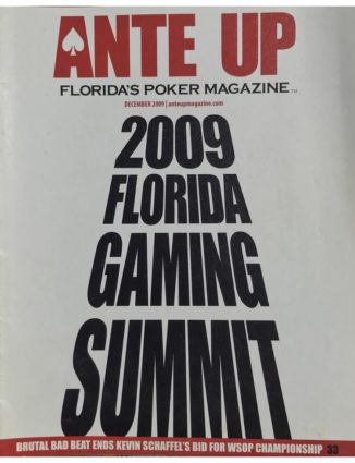 Ante Up Magazine - December 2009 Issue