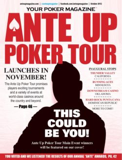 Ante Up Magazine - October 2012 Issue
