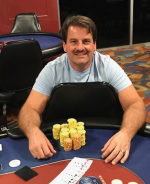Vinny Griffo wins Event #5 of the Ante Up Poker Tour at Tampa Bay Downs