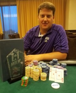 Kenton Payne wins Event #17 of the Ante Up Poker Tour at Atlantis