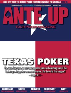 Ante Up Magazine - November 2018