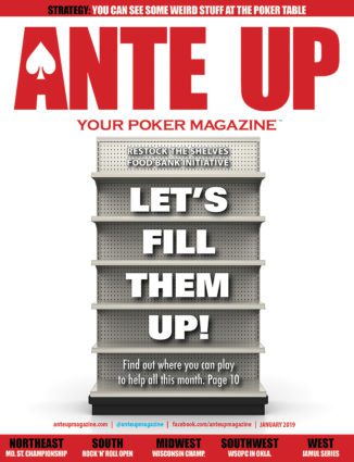 Ante Up Poker Magazine January 2020 issue